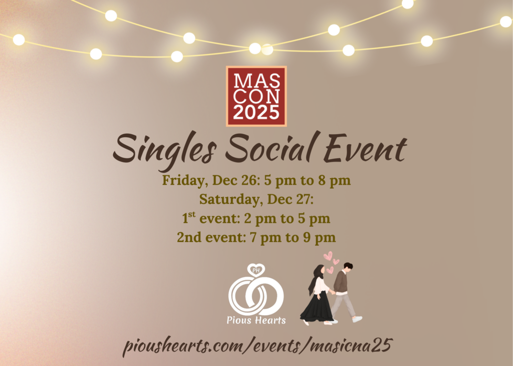 MAS ICNA & Pious Hearts Singles Social Event