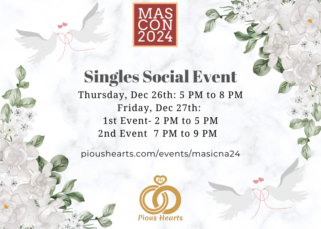 MAS ICNA & Pious Hearts Singles Social Event