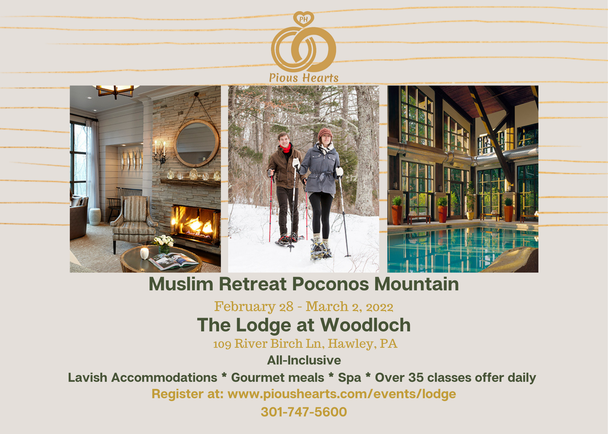 Muslim Retreat- The Lodge at Woodloch