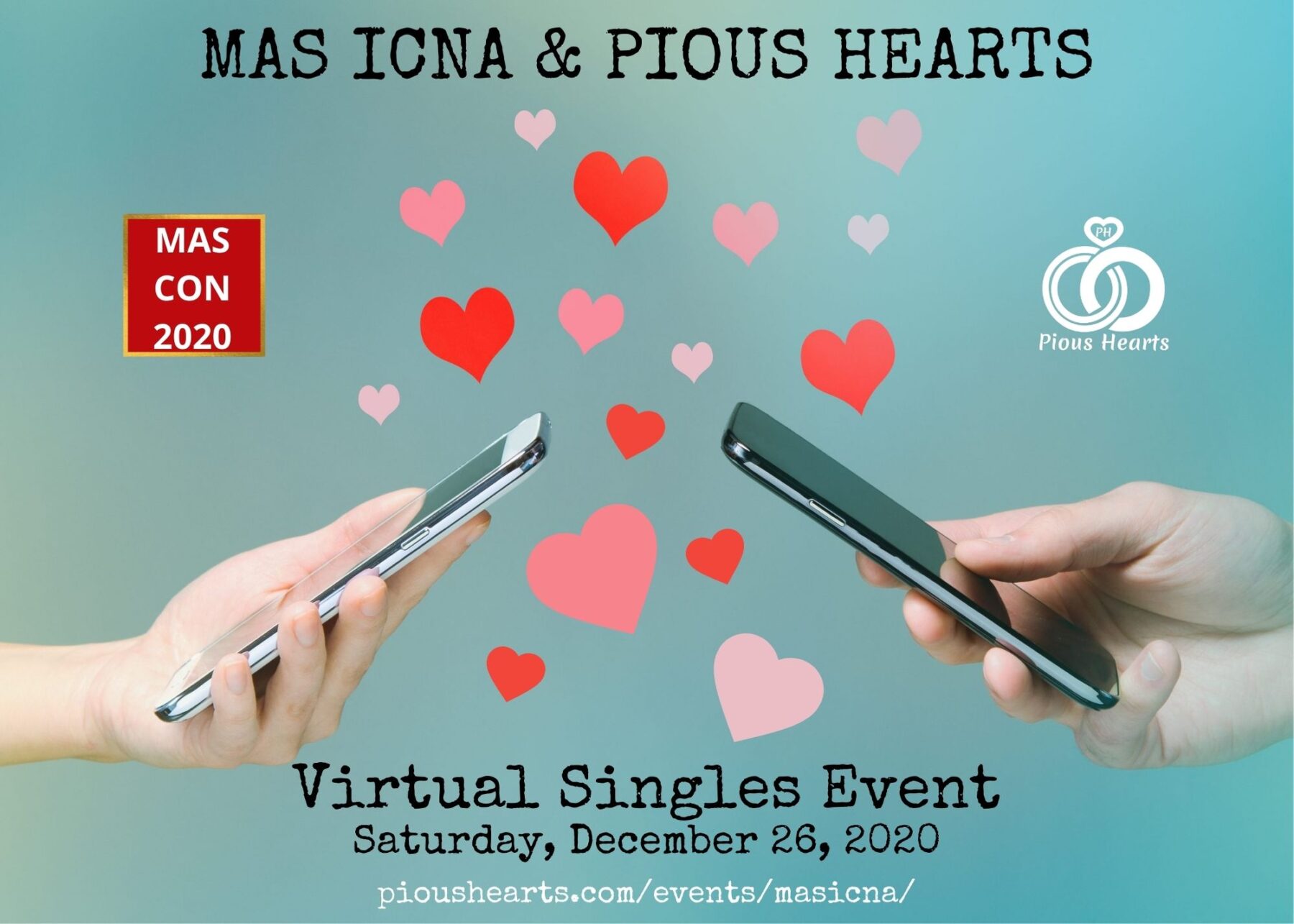 MAS ICNA & Pious Hearts Virtual Singles Event